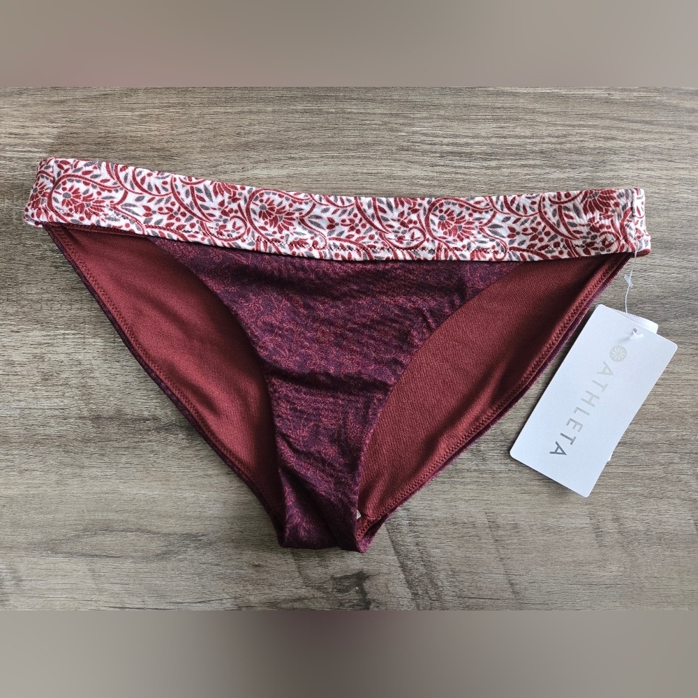 NWT Aqualuxe Batik Mid Rise Bottoms - Picture 3 of 6
